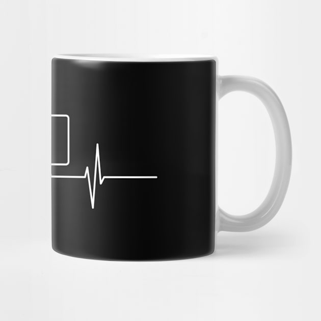 TV Heartbeat - White design by Warp9